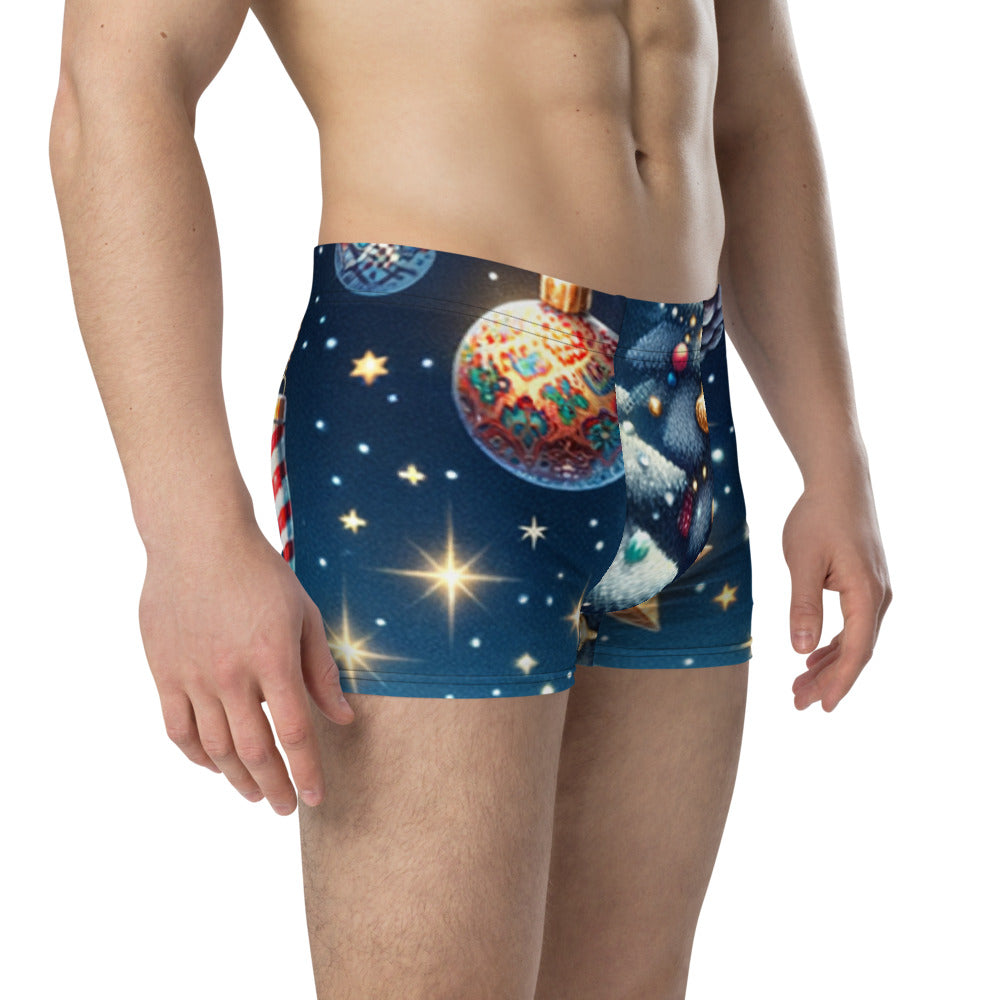 Whimsical Winter Wear Boxer Briefs