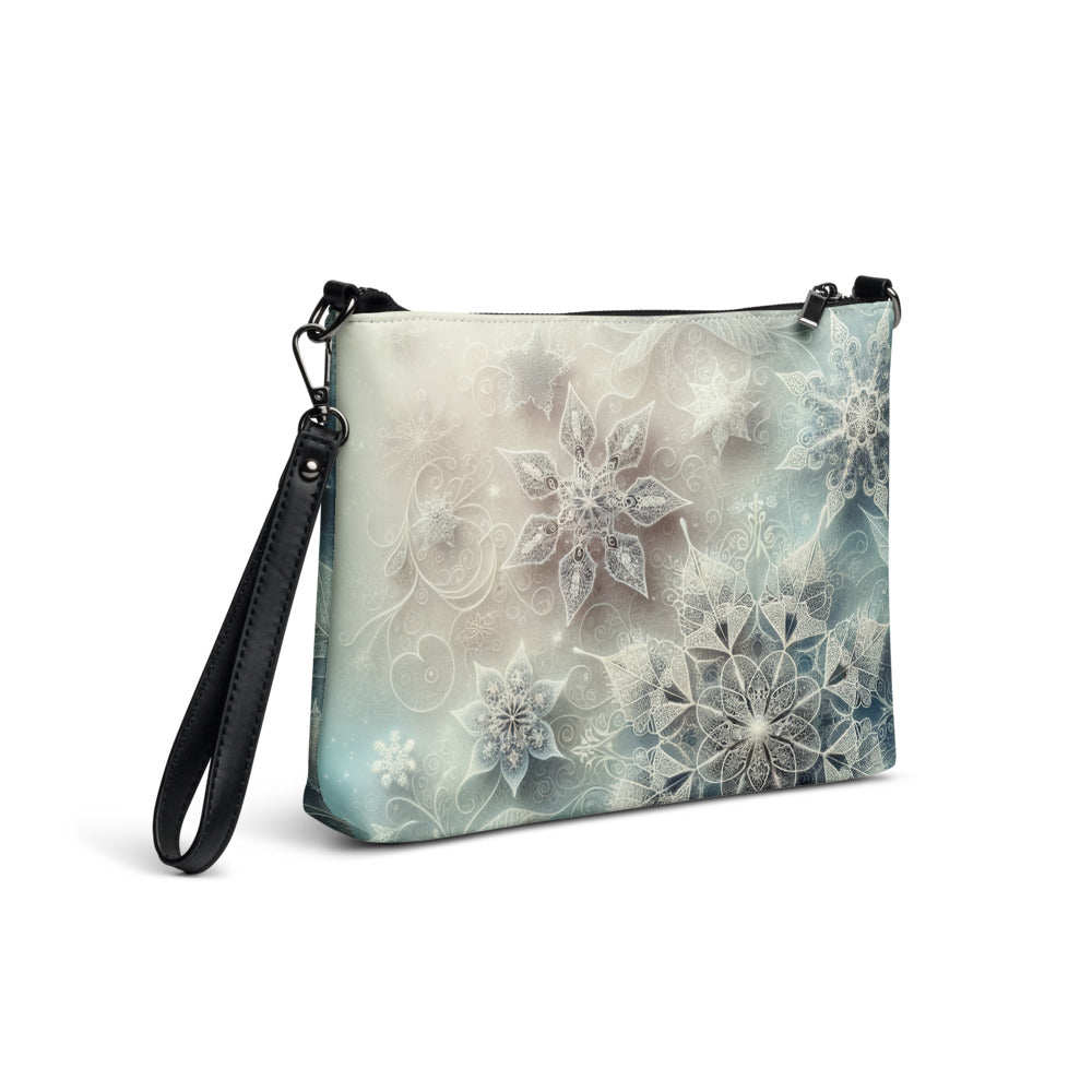 Whimsical Winter Wear Crossbody Bag