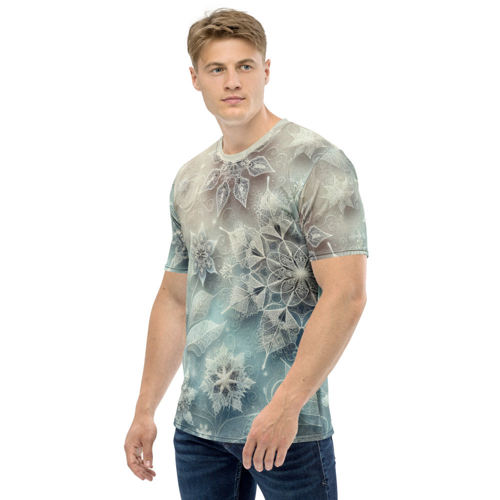 Whimsical Winter Wear Men's Crew Neck T-Shirt