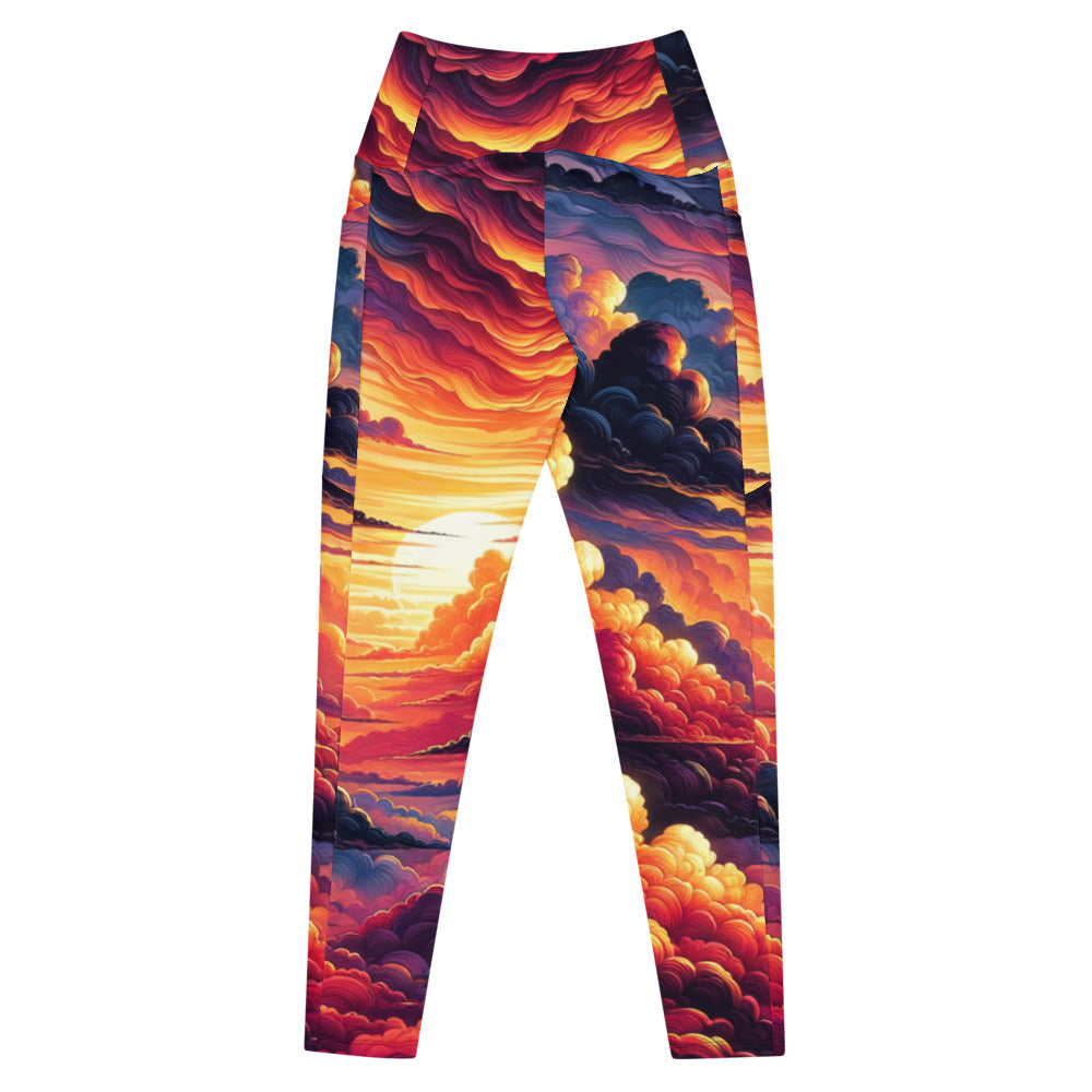 Tempest Threads Crossover Leggings with Pockets
