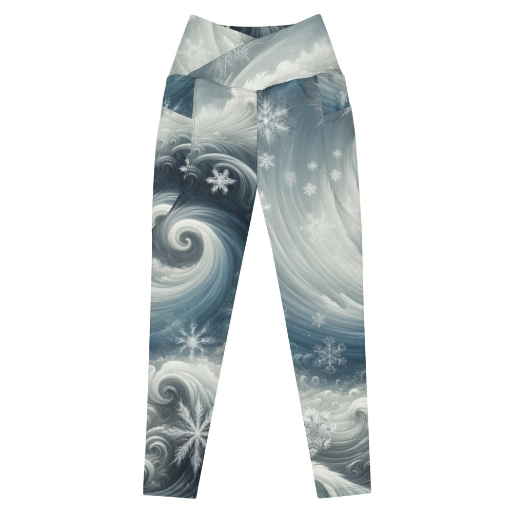 Tempest Threads Crossover Leggings with Pockets