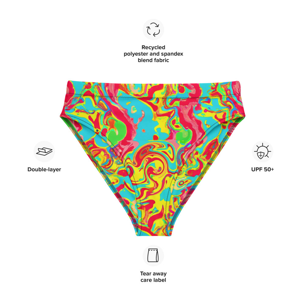 Regal High-Waisted Bikini Bottom