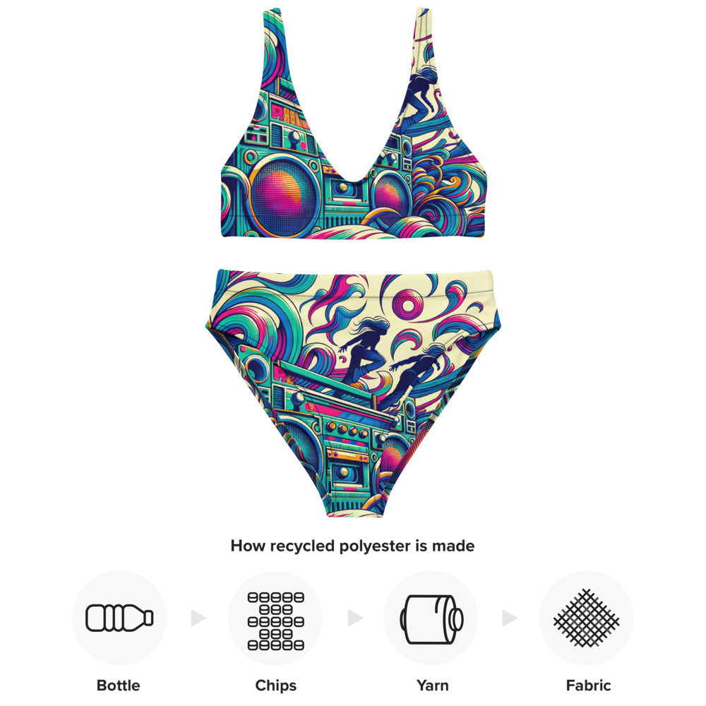 Hallyu Vibe Couture High-Waisted Bikini