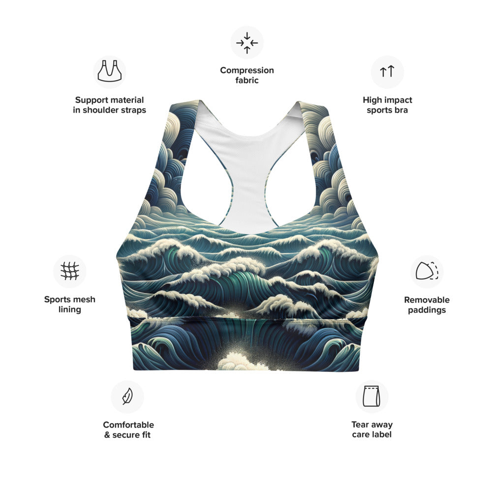 Tempest Threads Longline Sports Bra