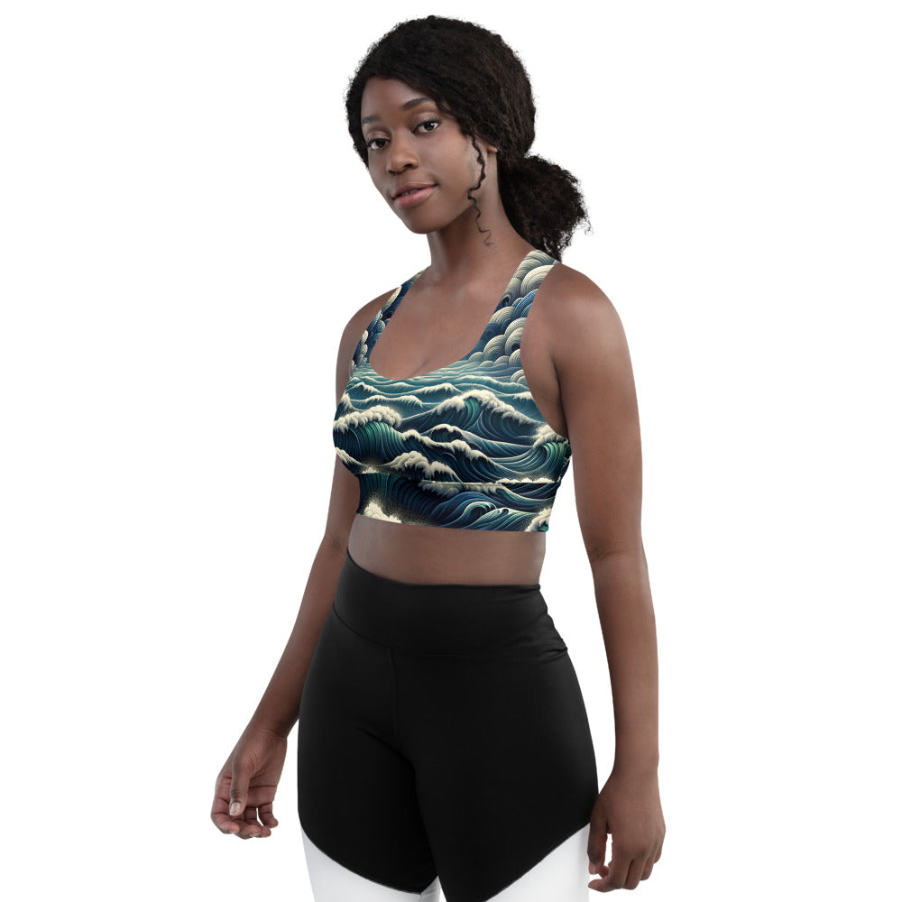 Tempest Threads Longline Sports Bra