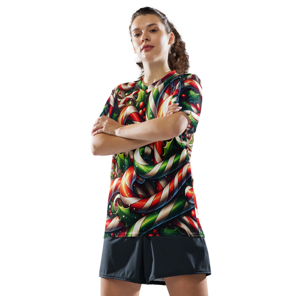 Whimsical Winter Wear Sports Jersey