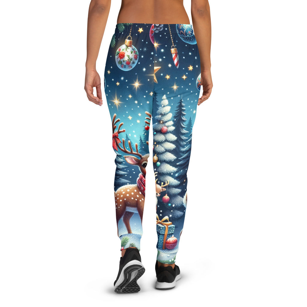 Whimsical Winter Wear Women’s Joggers