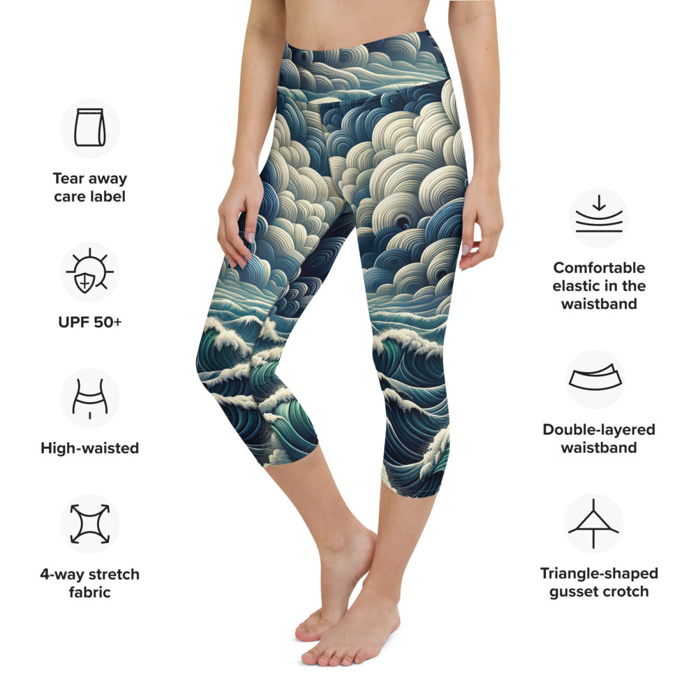 Tempest Threads Yoga Capri Leggings