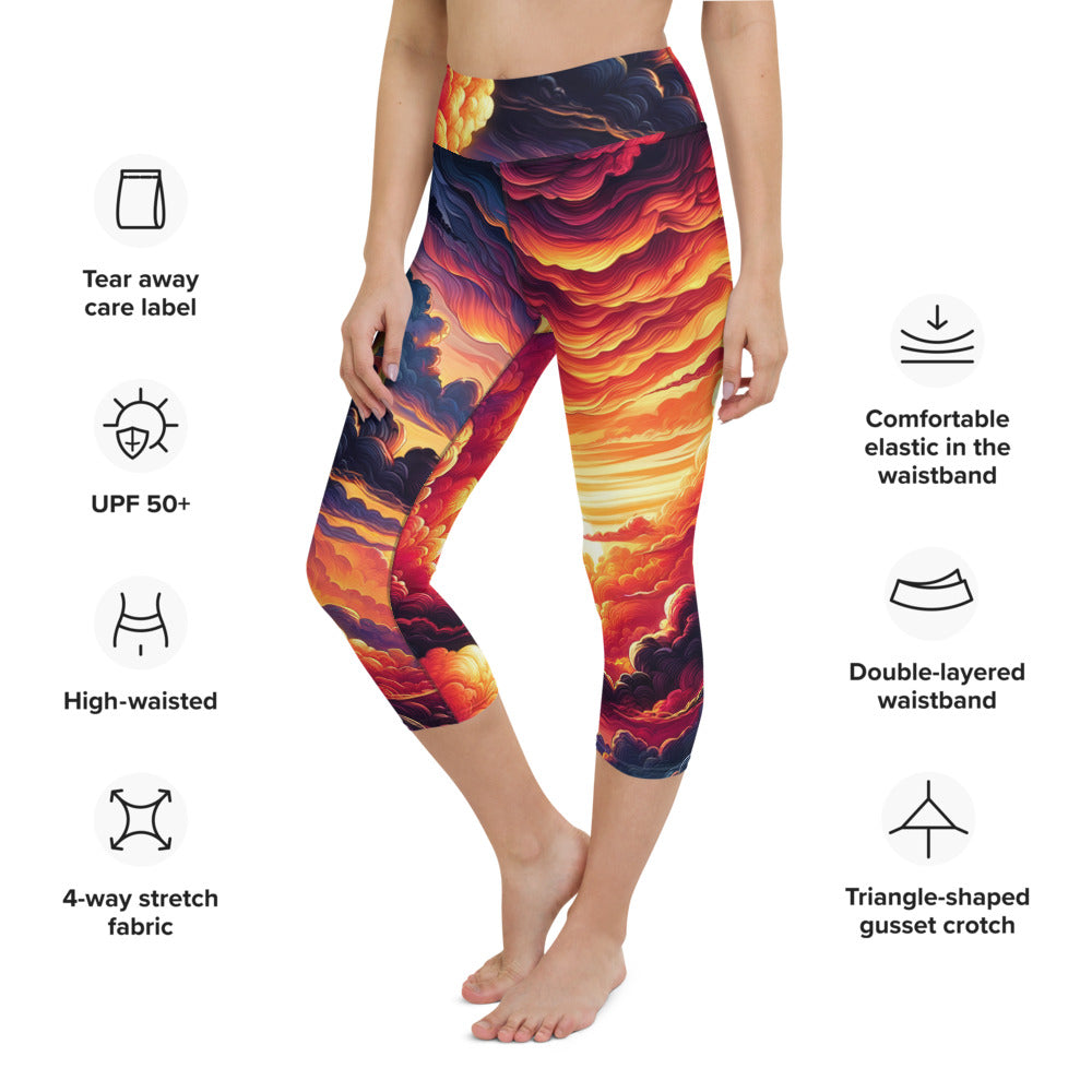 Tempest Threads Yoga Capri Leggings