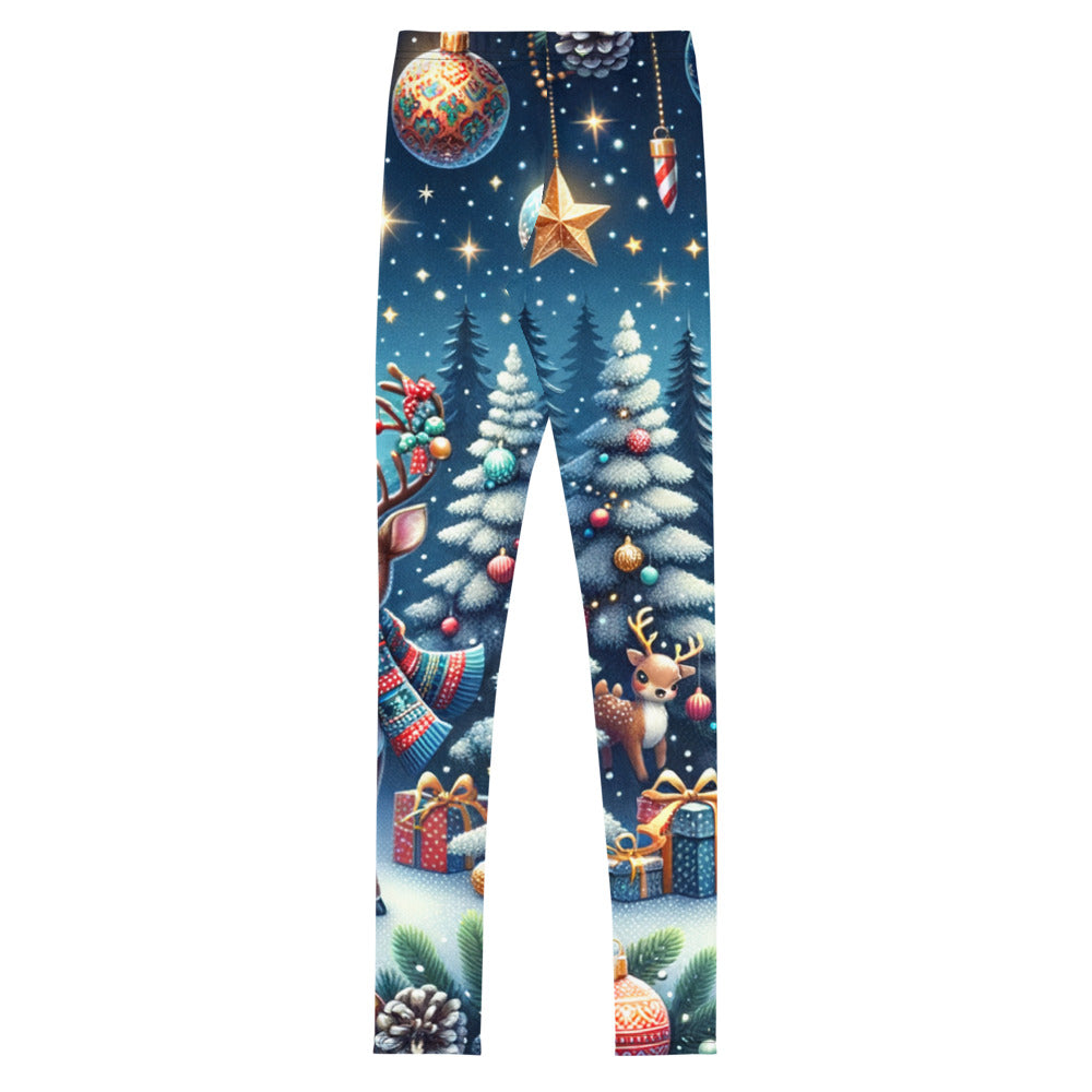 Whimsical Winter Wear Youth Leggings