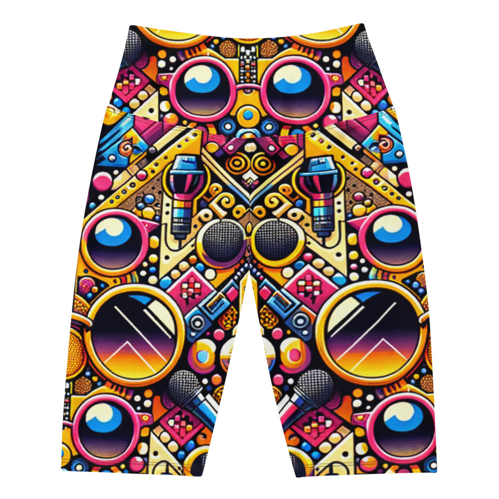 Hallyu Vibe Couture Biker Shorts