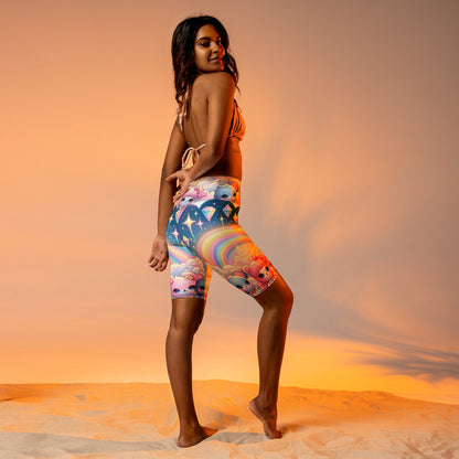 Hallyu Vibe Couture Biker Shorts