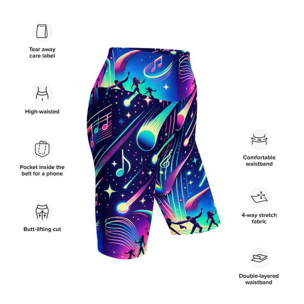 Hallyu Vibe Couture Biker Shorts