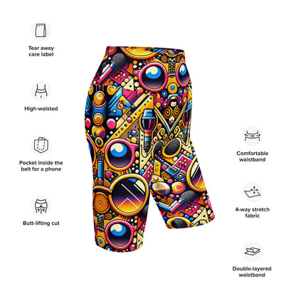 Hallyu Vibe Couture Biker Shorts