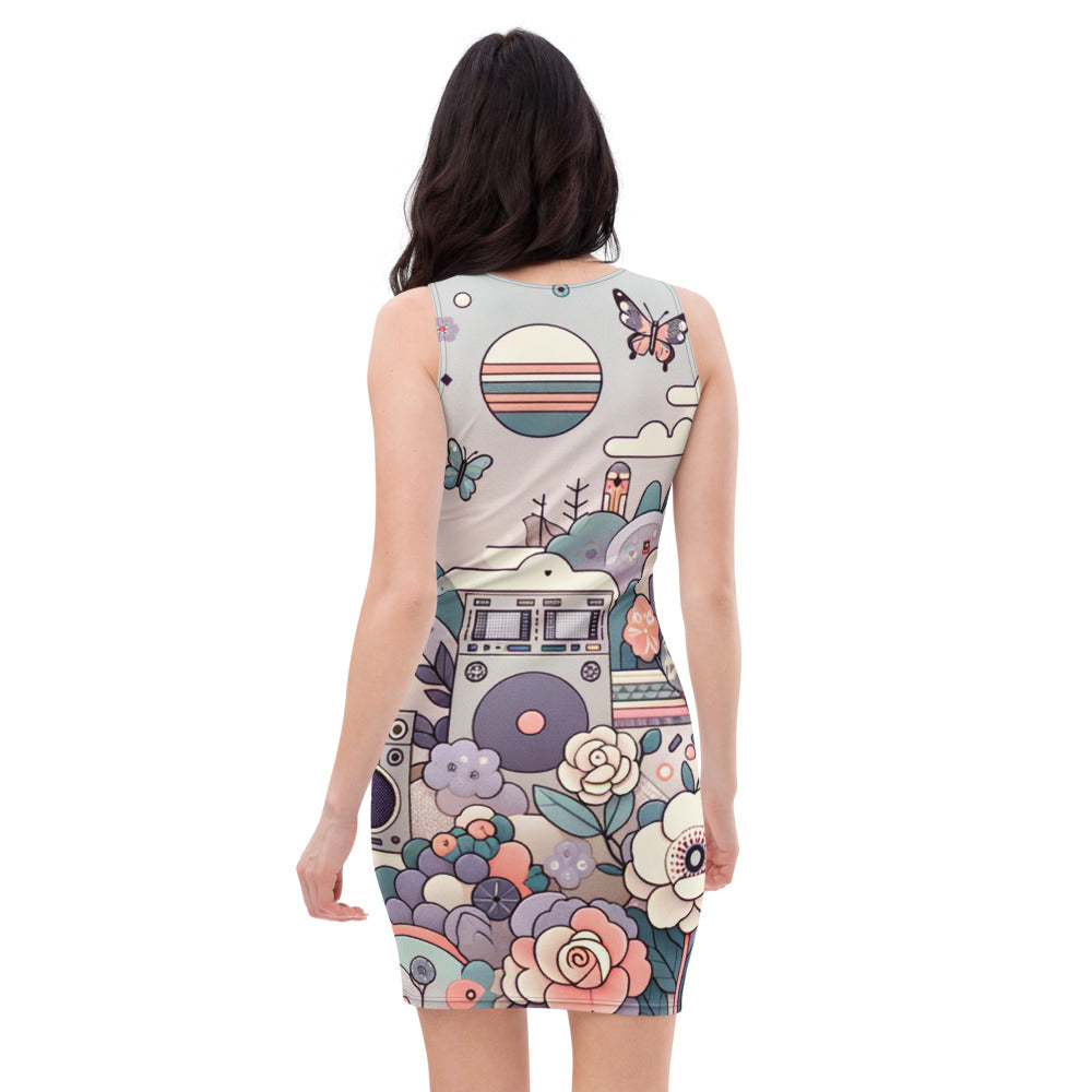 Hallyu Vibe Couture Bodycon Dress