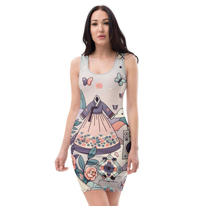 Hallyu Vibe Couture Bodycon Dress