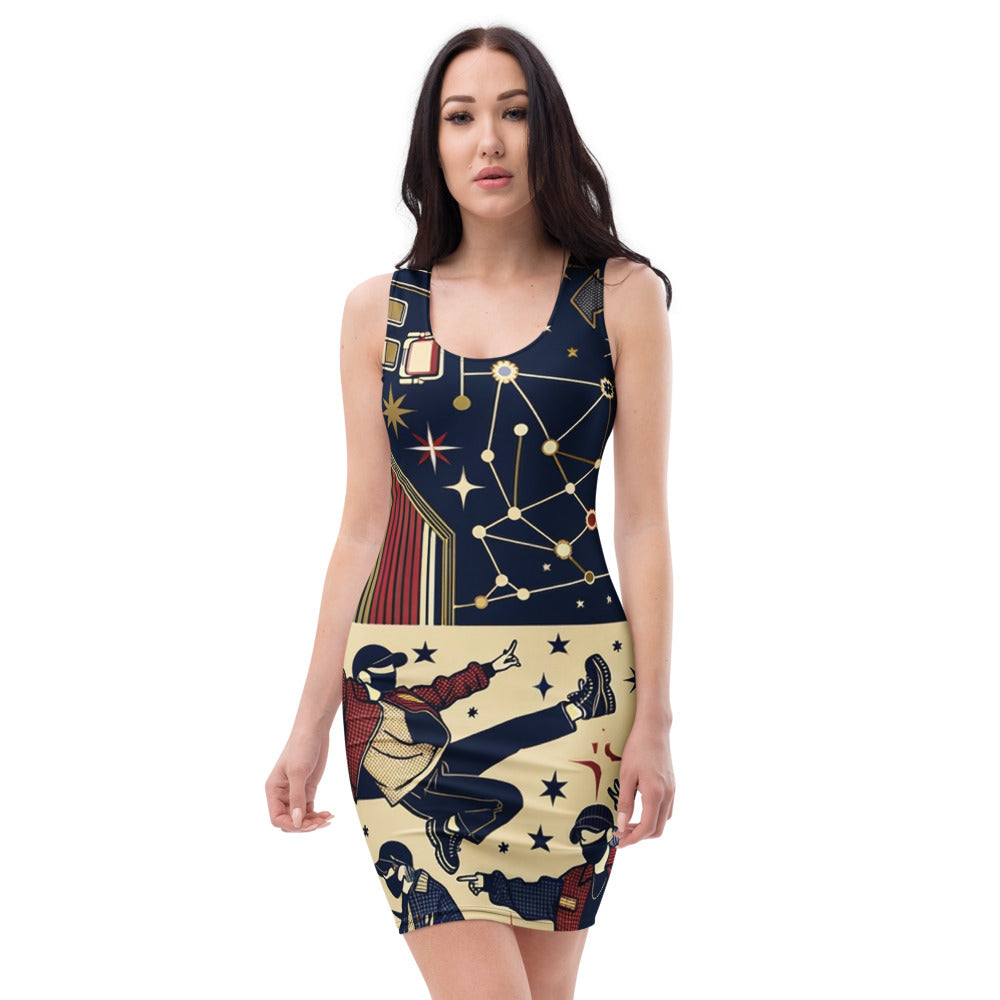 Hallyu Vibe Couture Bodycon Dress