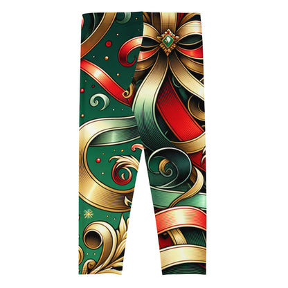 Whimsical Winter Wear Capri Leggings