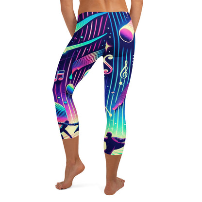Hallyu Vibe Couture Capri Leggings
