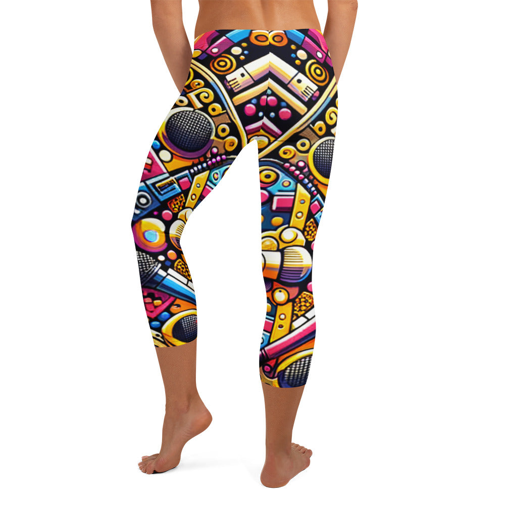 Hallyu Vibe Couture Capri Leggings