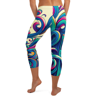 Hallyu Vibe Couture Capri Leggings