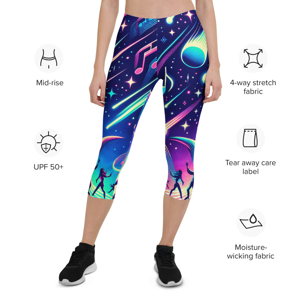 Hallyu Vibe Couture Capri Leggings