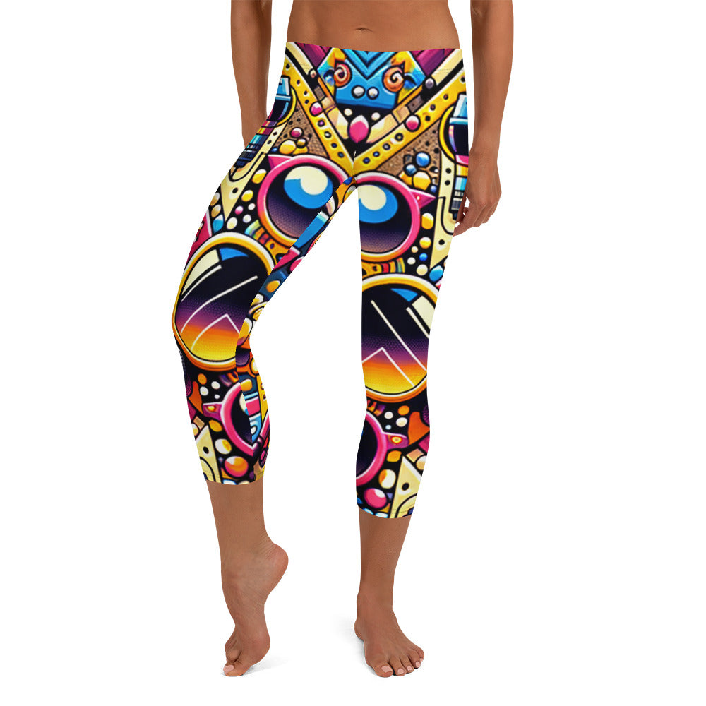 Hallyu Vibe Couture Capri Leggings