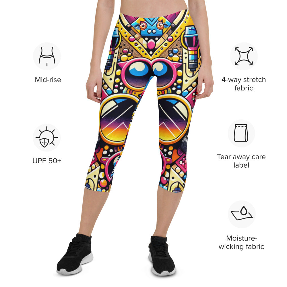 Hallyu Vibe Couture Capri Leggings