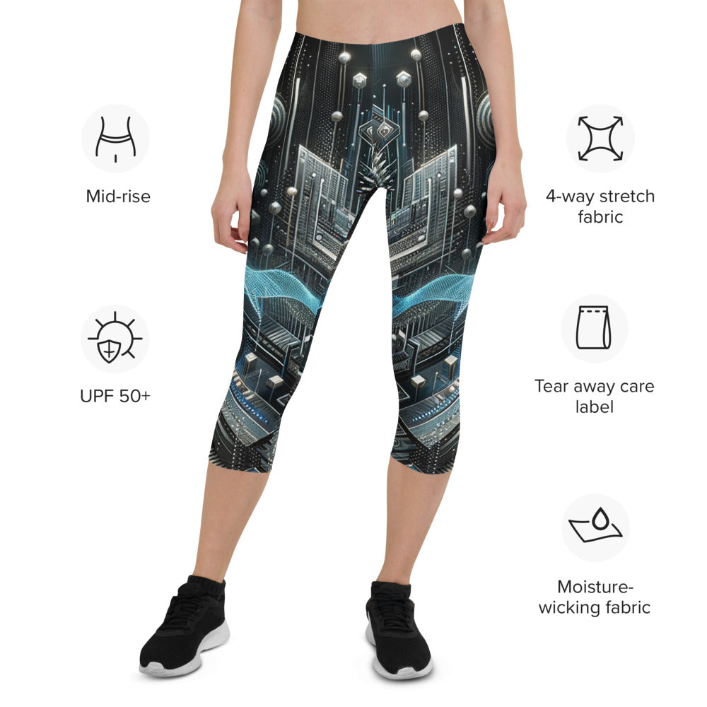 Hallyu Vibe Couture Capri Leggings