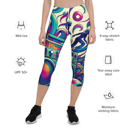 Hallyu Vibe Couture Capri Leggings