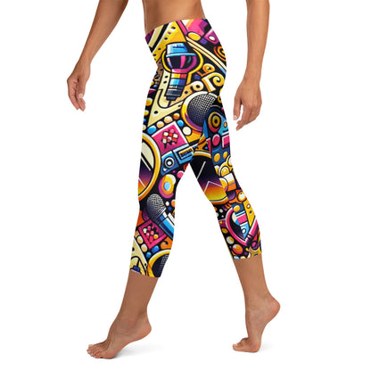 Hallyu Vibe Couture Capri Leggings