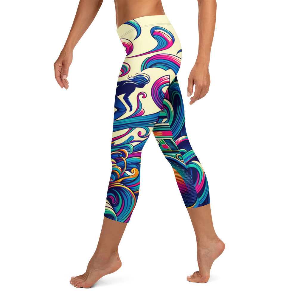 Hallyu Vibe Couture Capri Leggings