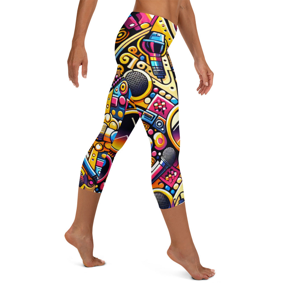 Hallyu Vibe Couture Capri Leggings