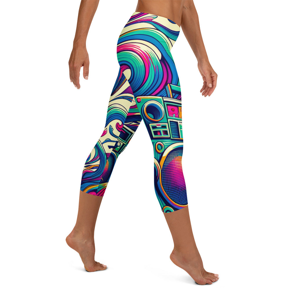 Hallyu Vibe Couture Capri Leggings
