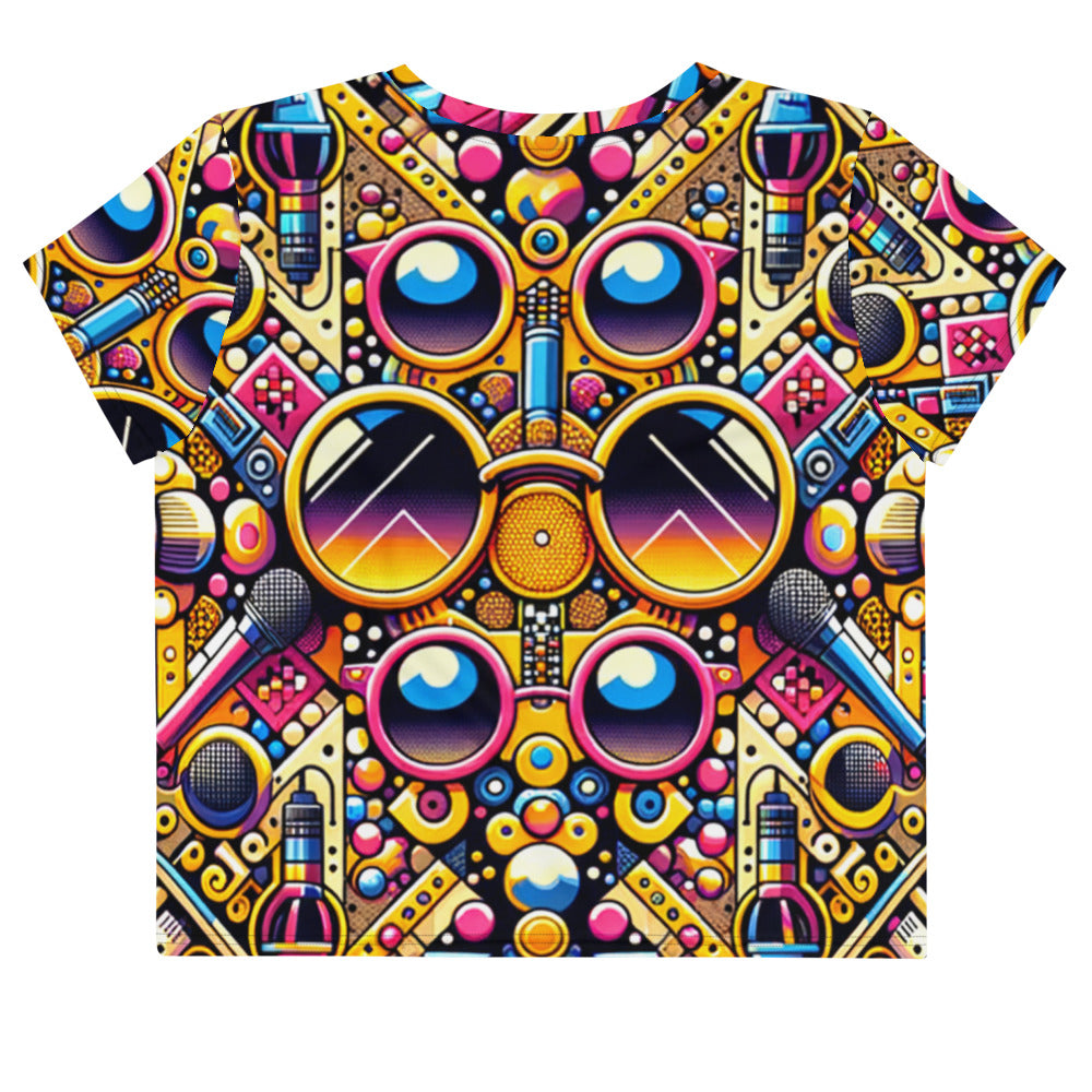 Hallyu Vibe Couture Crop Tee