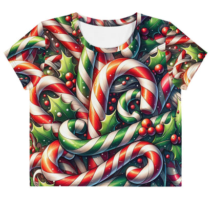 Whimsical Winter Wear Crop Tee