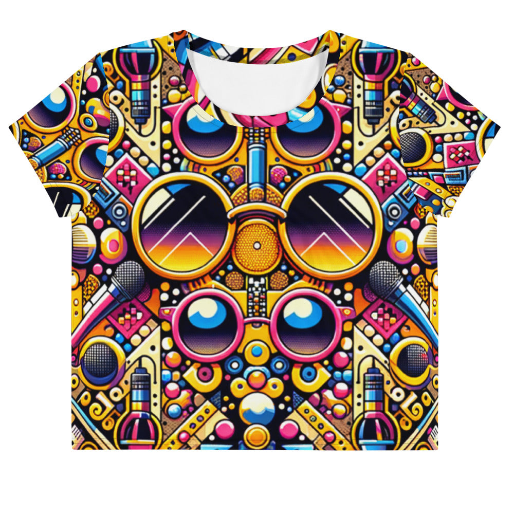 Hallyu Vibe Couture Crop Tee