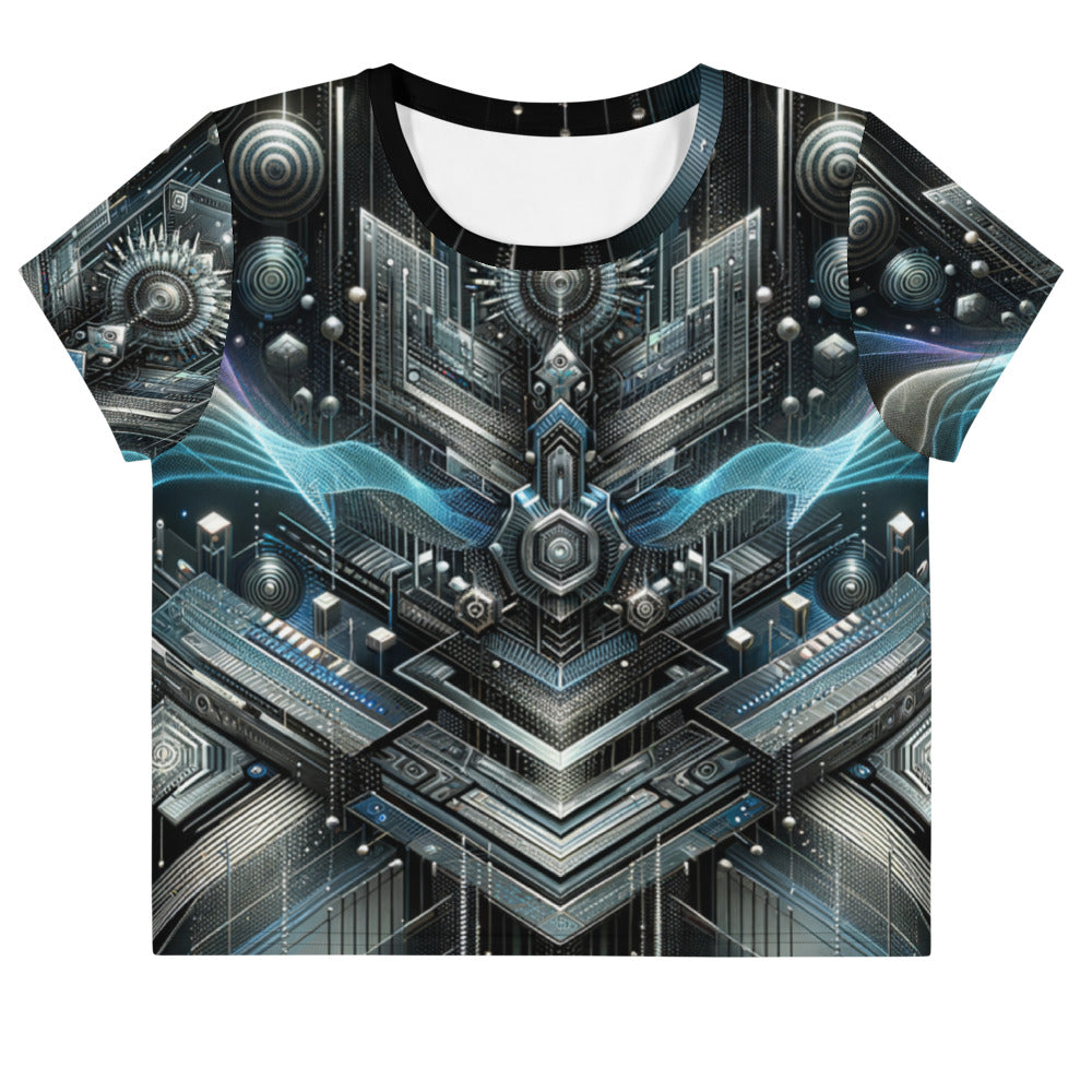 Hallyu Vibe Couture Crop Tee