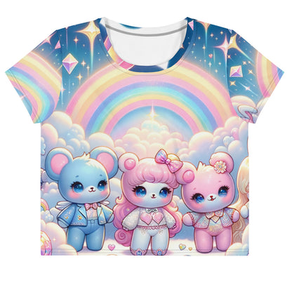 Hallyu Vibe Couture Crop Tee