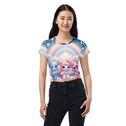 Hallyu Vibe Couture Crop Tee