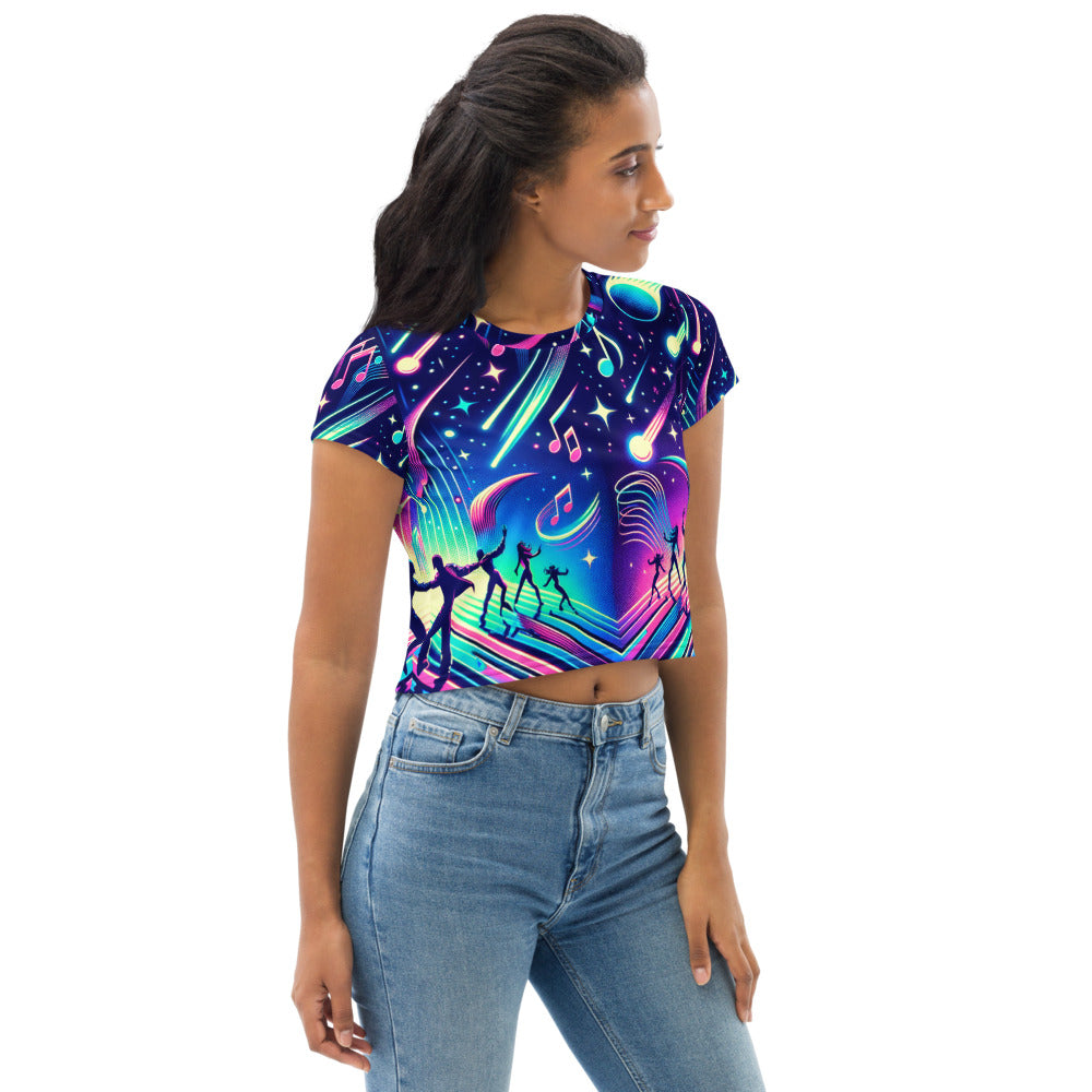 Hallyu Vibe Couture Crop Tee