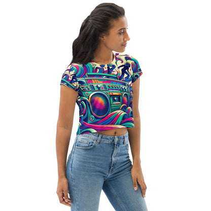 Hallyu Vibe Couture Crop Tee