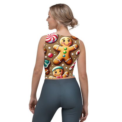 Whimsical Winter Wear Crop Top