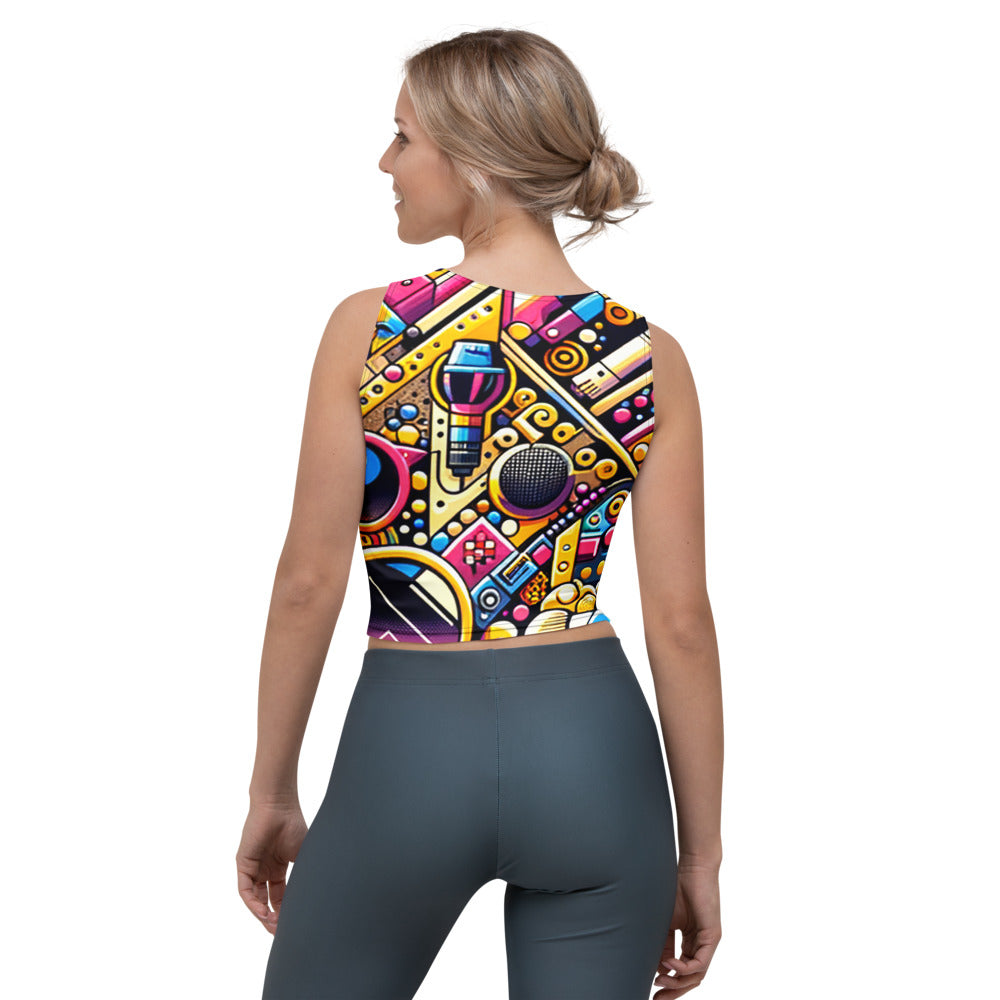 Hallyu Vibe Couture Crop Top