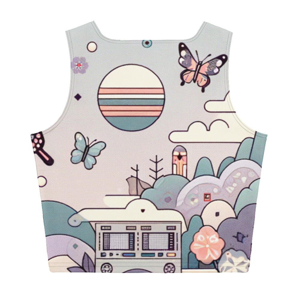 Hallyu Vibe Couture Crop Top