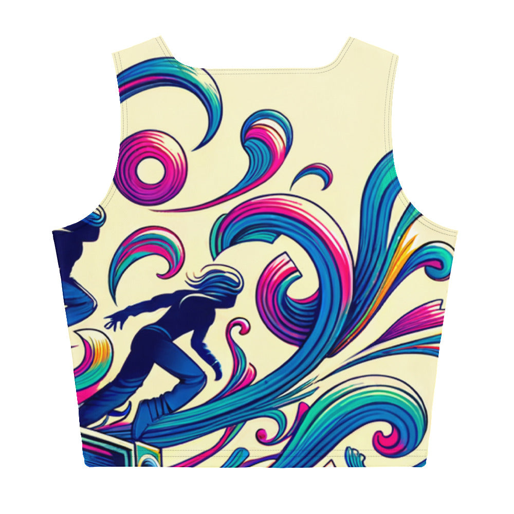 Hallyu Vibe Couture Crop Top