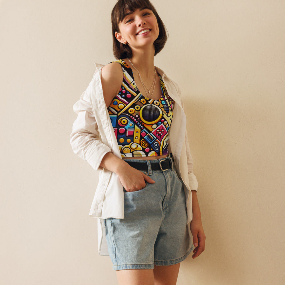 Hallyu Vibe Couture Crop Top