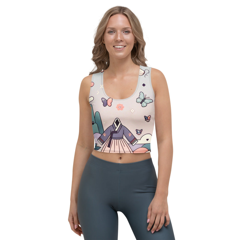 Hallyu Vibe Couture Crop Top