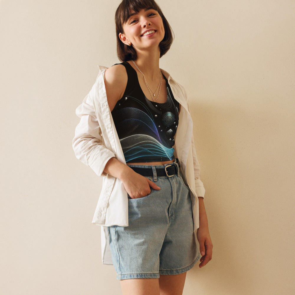 Hallyu Vibe Couture Crop Top