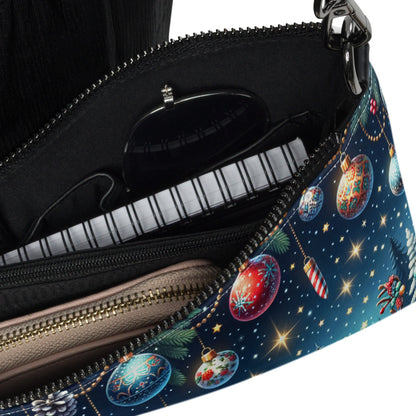 Whimsical Winter Wear Crossbody Bag